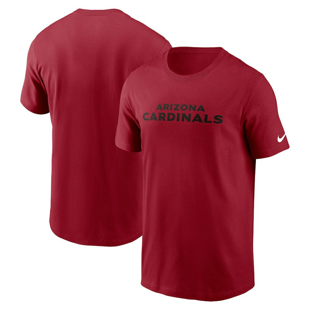 Arizona Cardinals Team Wordmark Essential T-Shirt Cardinal | Nike for Sale