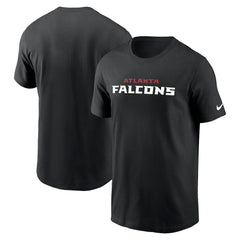 Atlanta Falcons Team Wordmark Essential T-Shirt Black | Nike for Sale