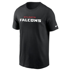 Atlanta Falcons Team Wordmark Essential T-Shirt Black | Nike for Sale