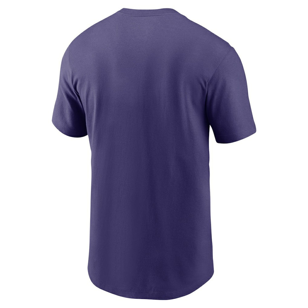 Baltimore Ravens Team Wordmark Essential T-Shirt Purple | Nike for Sale