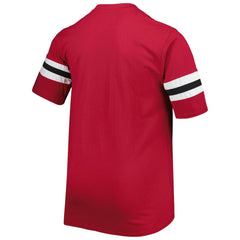 Arizona Cardinals Big & Tall Arm Stripe T-Shirt Cardinal | NFL