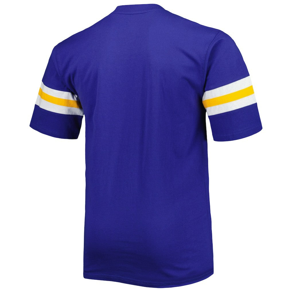 Los Angeles Rams Big & Tall Arm Stripe T-Shirt Royal | NFL