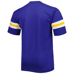 Los Angeles Rams Big & Tall Arm Stripe T-Shirt Royal | NFL
