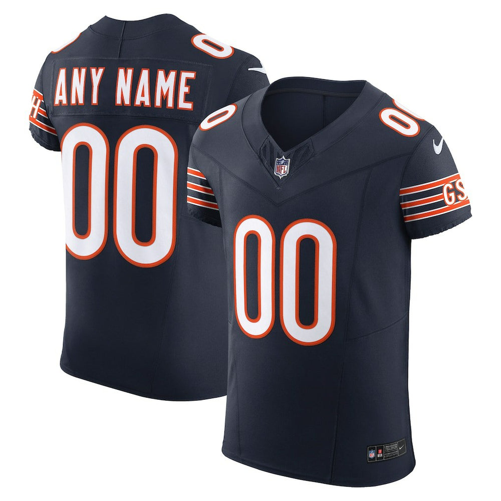 Chicago Bears Vapor F.U.S.E. Elite Custom Jersey Navy | Nike for Sale