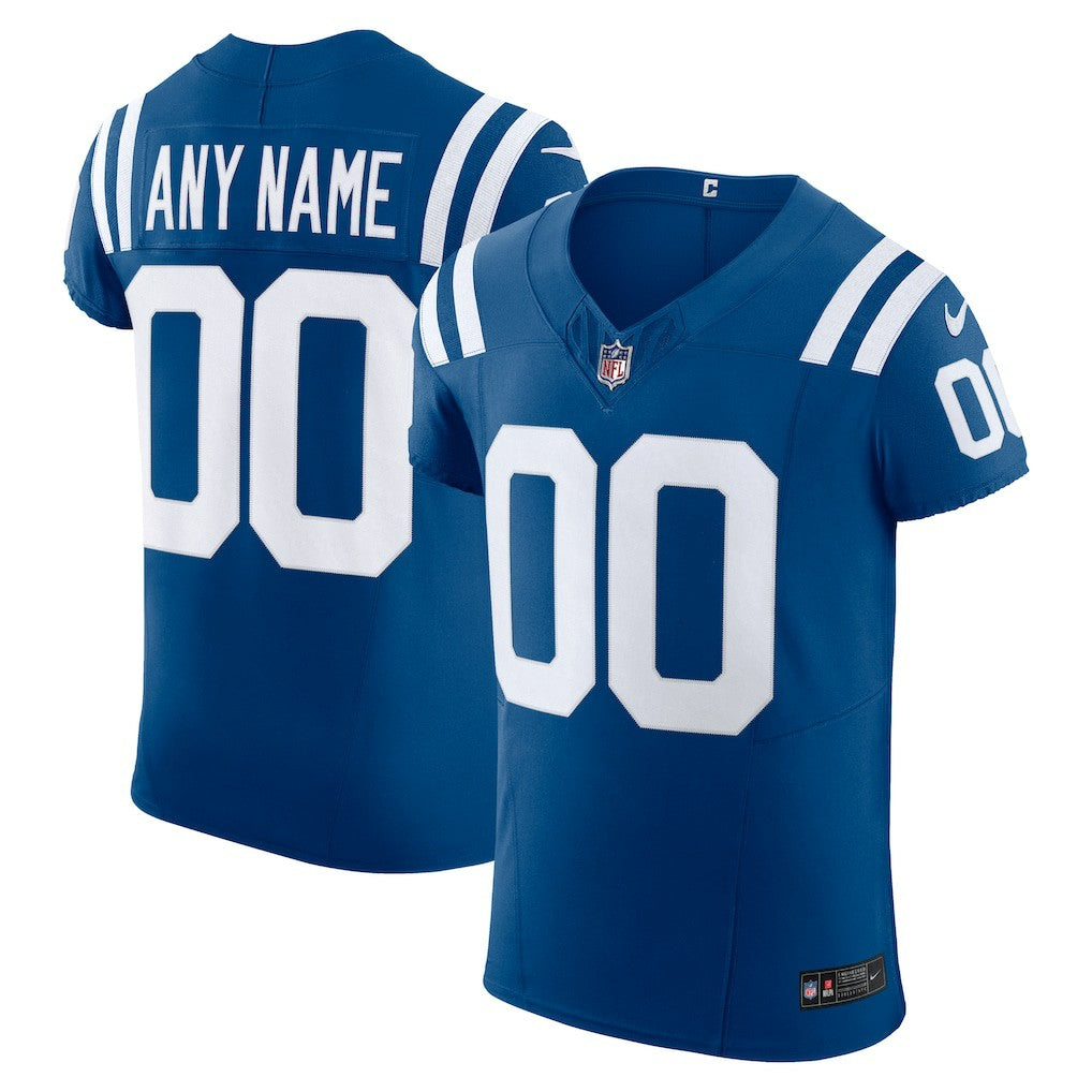 Indianapolis Colts Vapor F.U.S.E. Elite Custom Jersey Royal | Nike for Sale