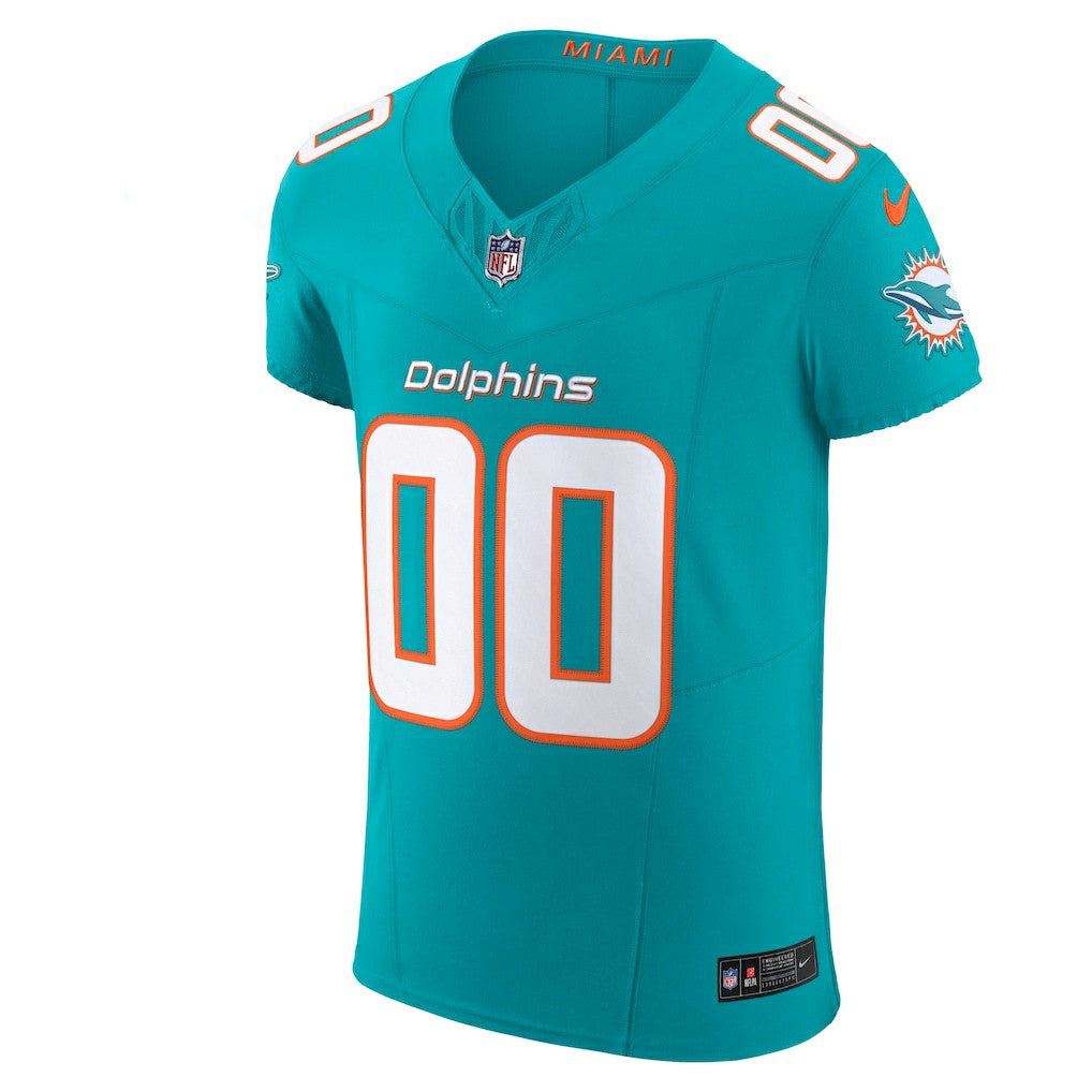 Miami Dolphins Vapor F.U.S.E. Elite Custom Jersey Aqua | Nike for Sale
