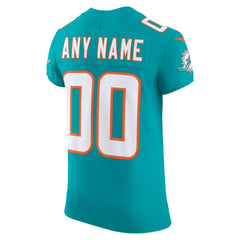 Miami Dolphins Vapor F.U.S.E. Elite Custom Jersey Aqua | Nike for Sale