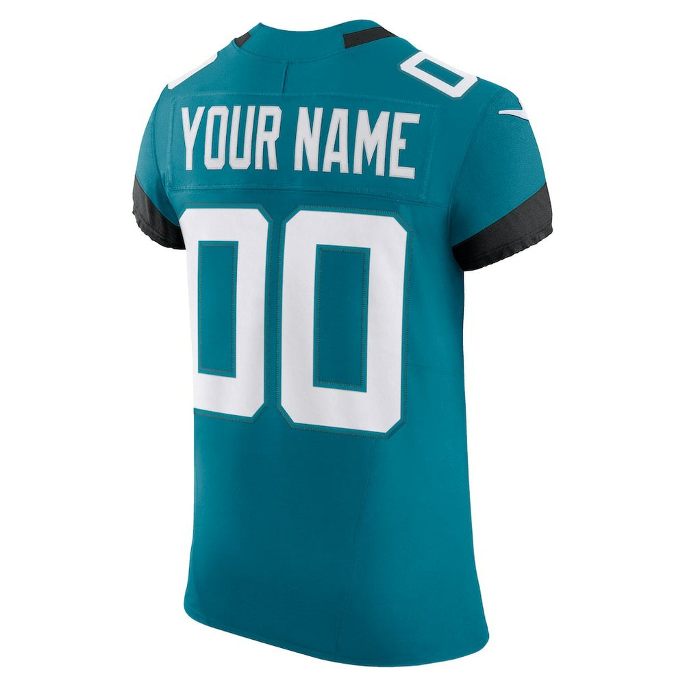 Jacksonville Jaguars Vapor F.U.S.E. Elite Custom Jersey Teal | Nike for Sale