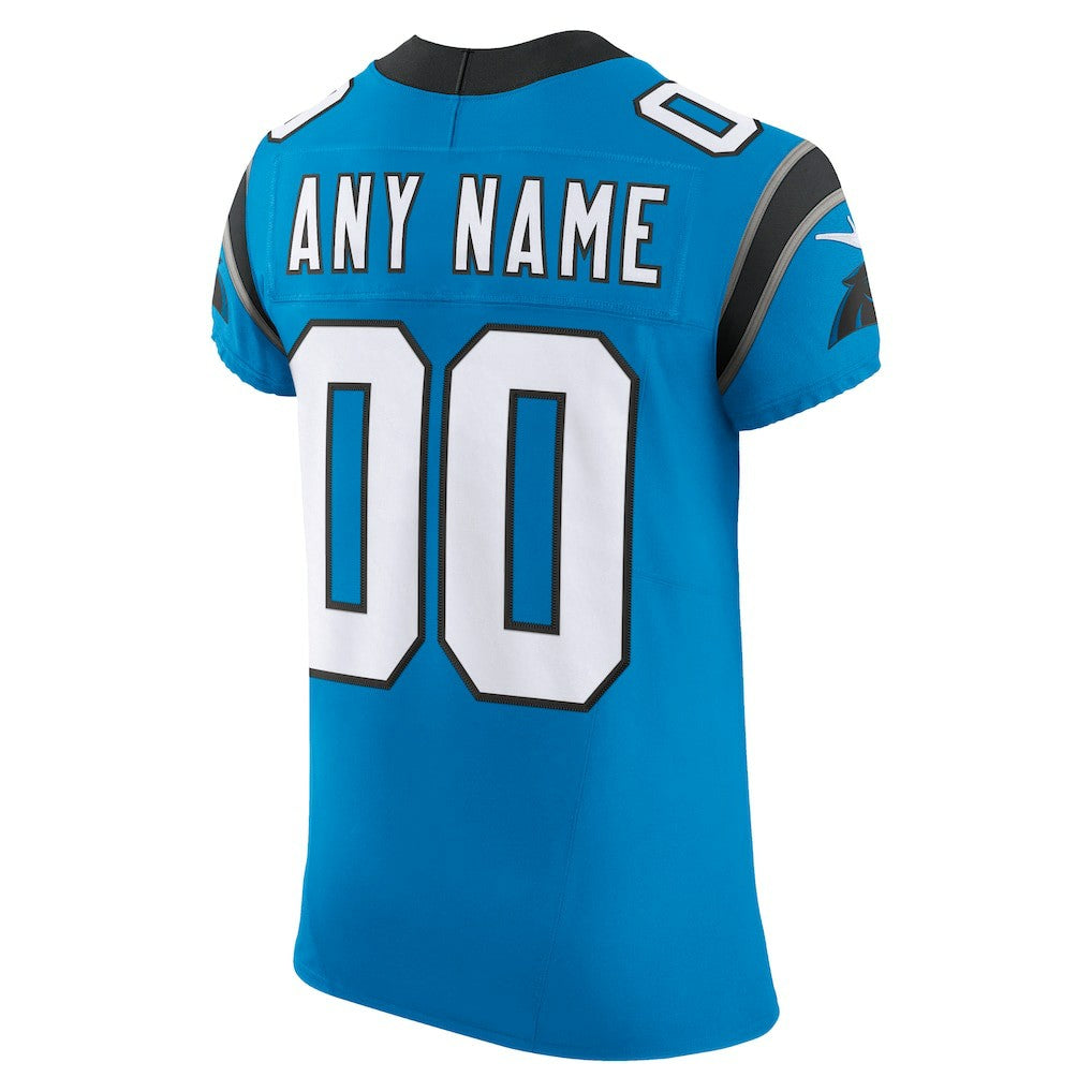 Carolina Panthers Vapor F.U.S.E. Elite Custom Jersey Blue | Nike for Sale