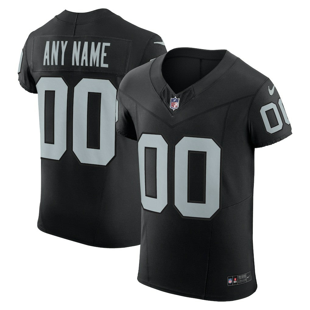 Las Vegas Raiders Vapor F.U.S.E. Elite Custom Jersey Black | Nike for Sale