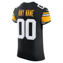 Pittsburgh Steelers Vapor F.U.S.E. Elite Custom Jersey Black | Nike for Sale
