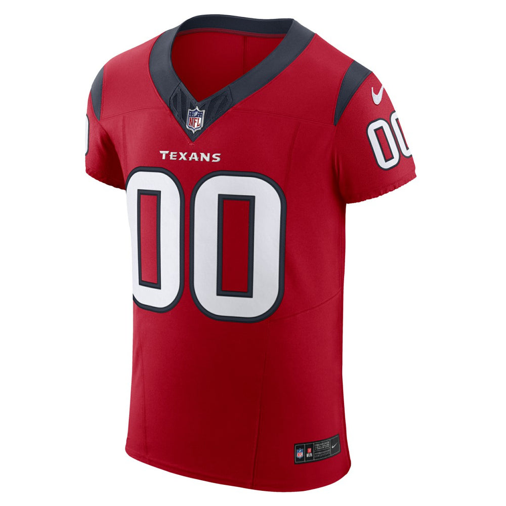 Houston Texans Alternate Vapor F.U.S.E. Elite Custom Jersey Red | Nike for Sale