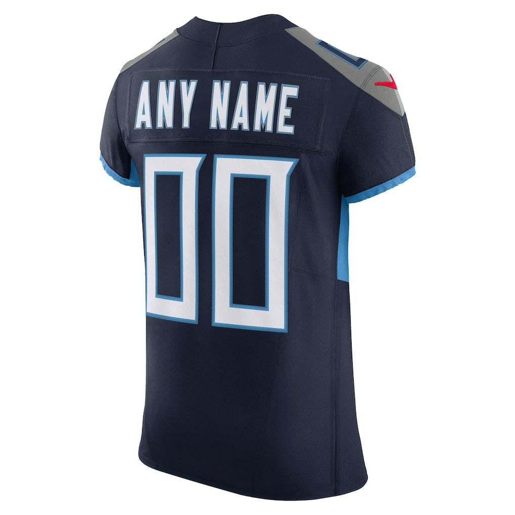 Tennessee Titans Vapor F.U.S.E. Elite Custom Jersey Navy | Nike for Sale