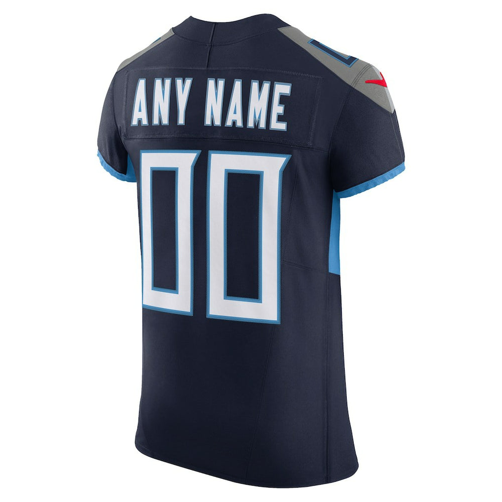 Tennessee Titans Vapor F.U.S.E. Elite Custom Jersey Navy | Nike for Sale