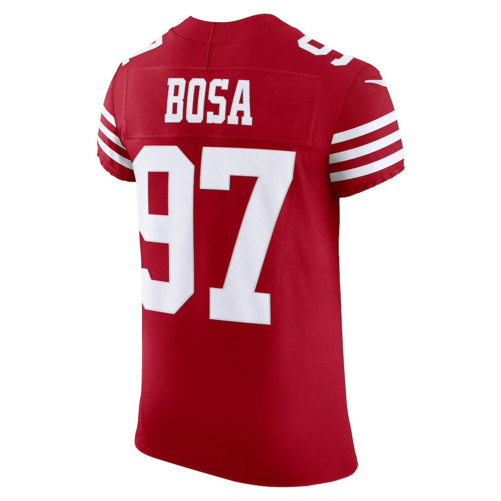 Nick Bosa San Francisco 49ers Vapor F.U.S.E. Elite Jersey Scarlet | Nike for Sale