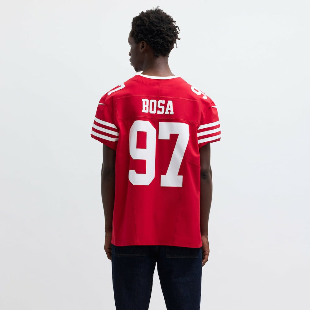 Nick Bosa San Francisco 49ers Vapor F.U.S.E. Elite Jersey Scarlet | Nike for Sale