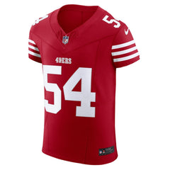 Fred Warner San Francisco 49ers Vapor F.U.S.E. Elite Jersey Scarlet | Nike for Sale