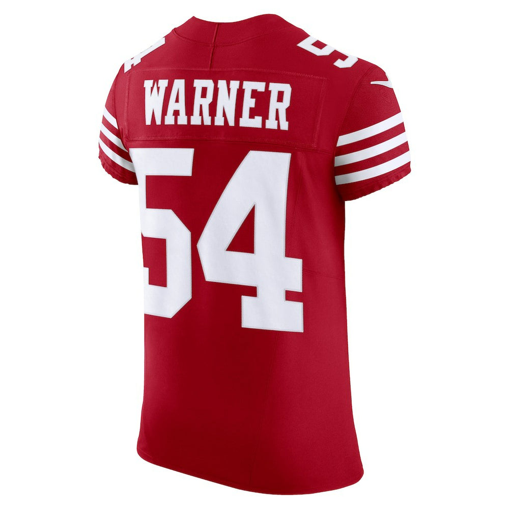 Fred Warner San Francisco 49ers Vapor F.U.S.E. Elite Jersey Scarlet | Nike for Sale