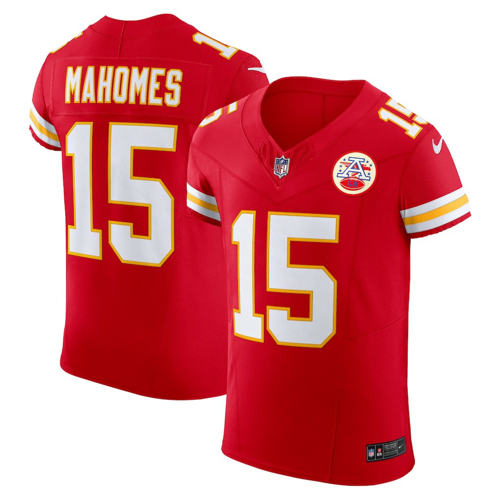 Patrick Mahomes Kansas City Chiefs Vapor F.U.S.E. Elite Jersey Red | Nike for Sale