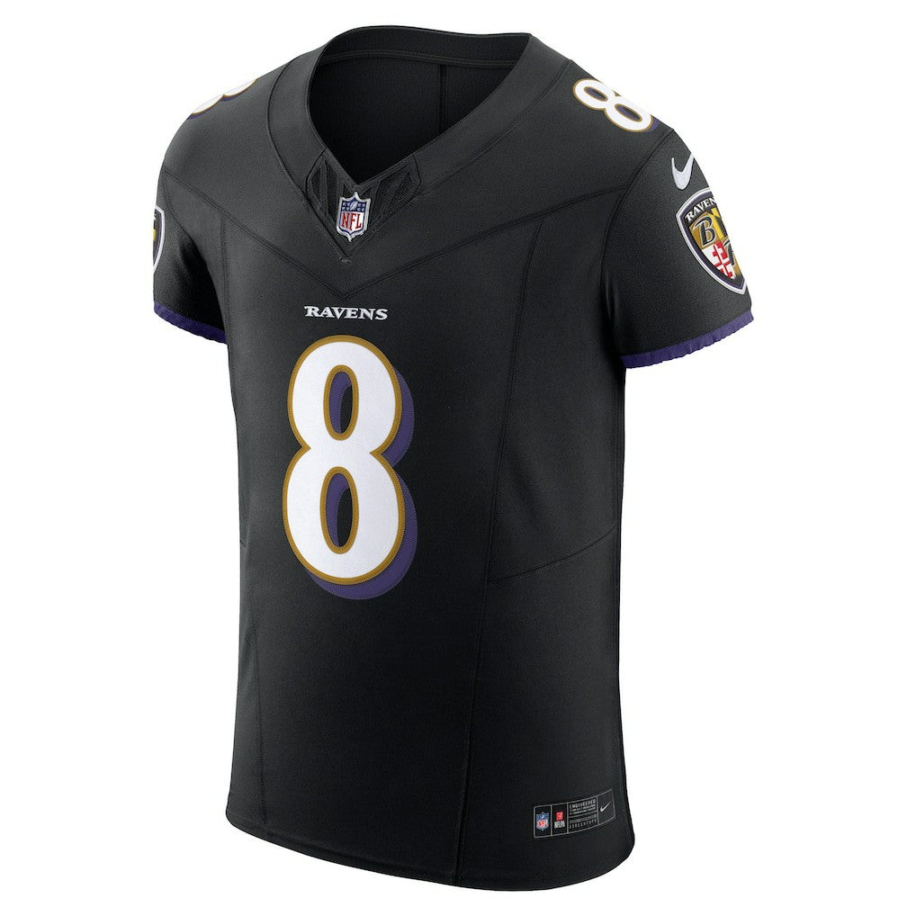 Lamar Jackson Baltimore Ravens Alternate Vapor F.U.S.E. Elite Jersey Black | Nike for Sale