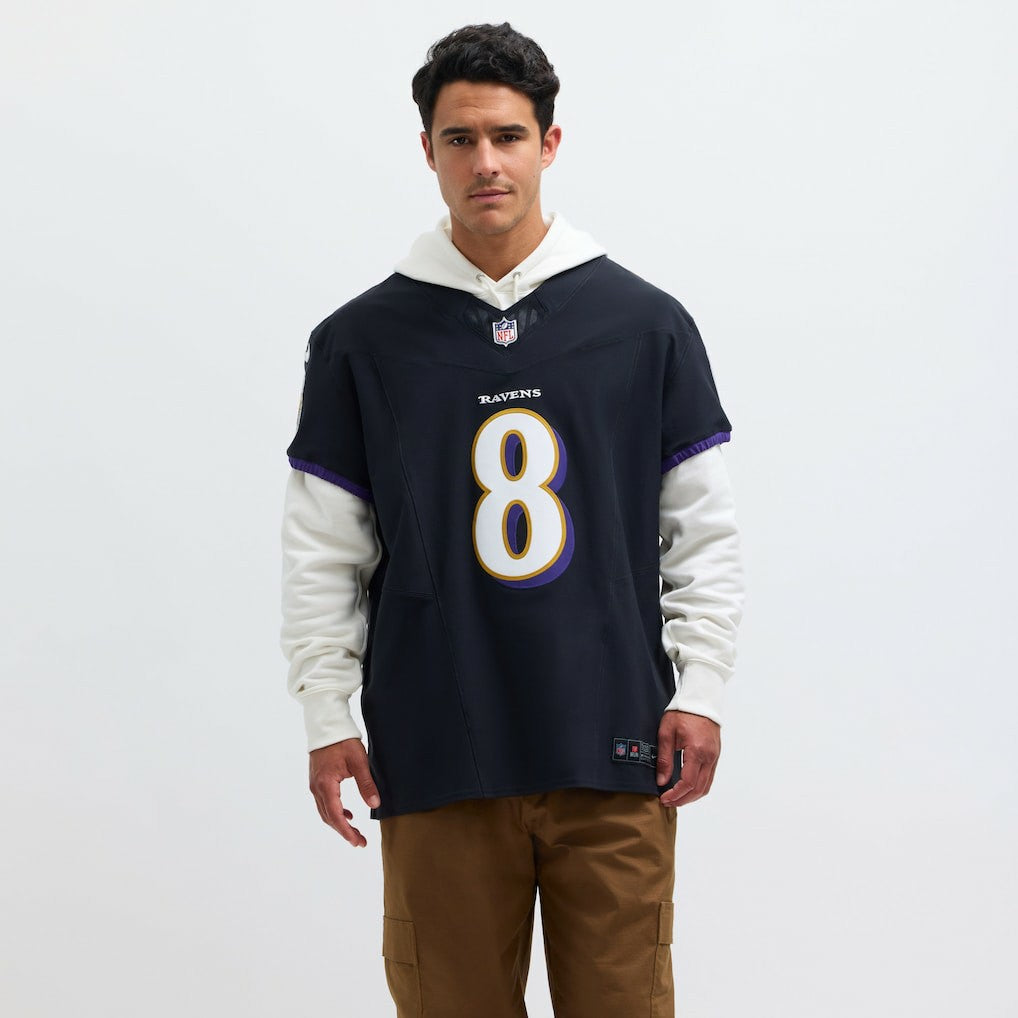Lamar Jackson Baltimore Ravens Alternate Vapor F.U.S.E. Elite Jersey Black | Nike for Sale