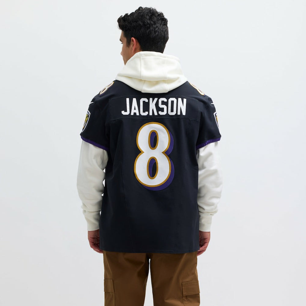 Lamar Jackson Baltimore Ravens Alternate Vapor F.U.S.E. Elite Jersey Black | Nike for Sale