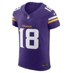 Justin Jefferson Minnesota Vikings Vapor F.U.S.E. Elite Jersey Purple | Nike for Sale