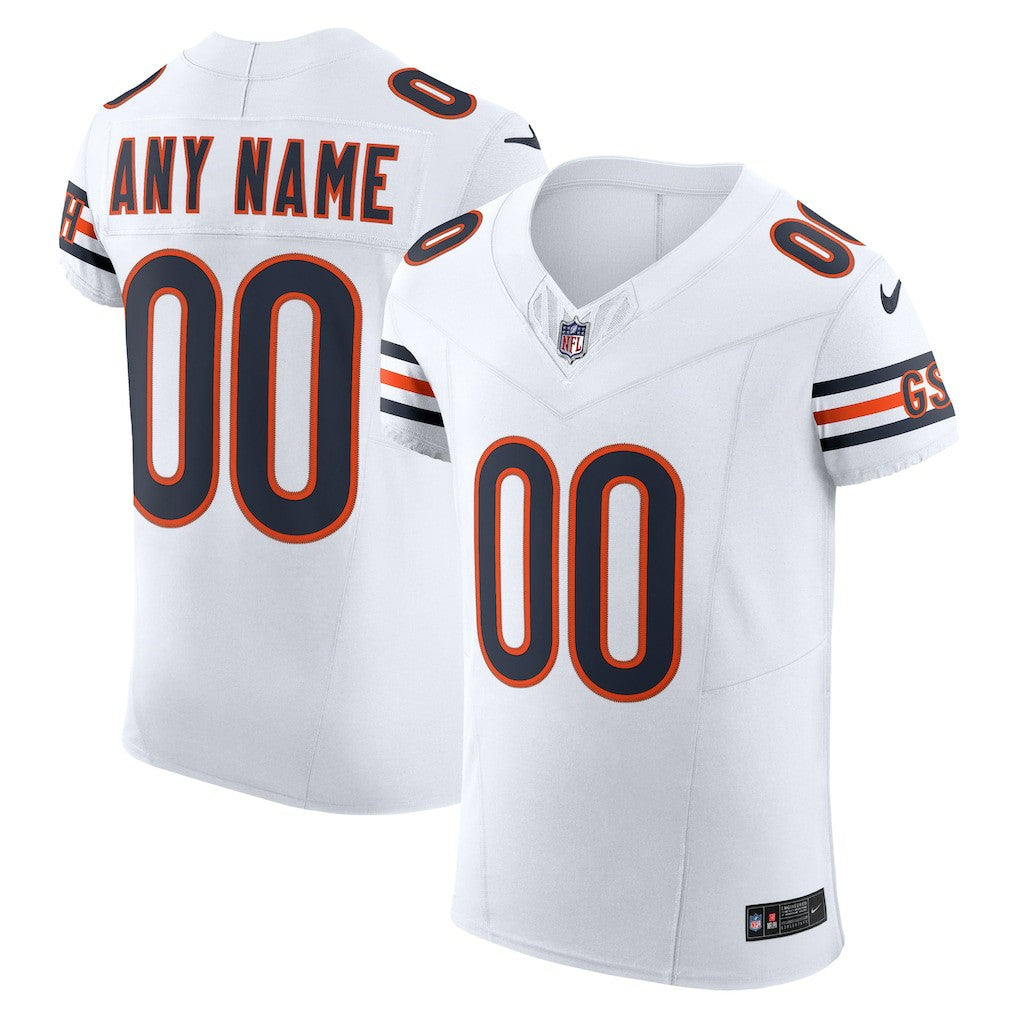 Chicago Bears Vapor F.U.S.E. Elite Custom Jersey White | Nike for Sale