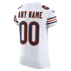 Chicago Bears Vapor F.U.S.E. Elite Custom Jersey White | Nike for Sale