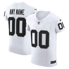 Las Vegas Raiders Vapor F.U.S.E. Elite Custom Jersey White | Nike for Sale