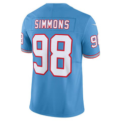 Jeffery Simmons Tennessee Titans Vapor F.U.S.E. Limited Jersey Light Blue | Nike for Sale