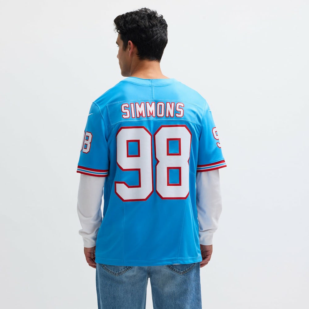 Jeffery Simmons Tennessee Titans Vapor F.U.S.E. Limited Jersey Light Blue | Nike for Sale