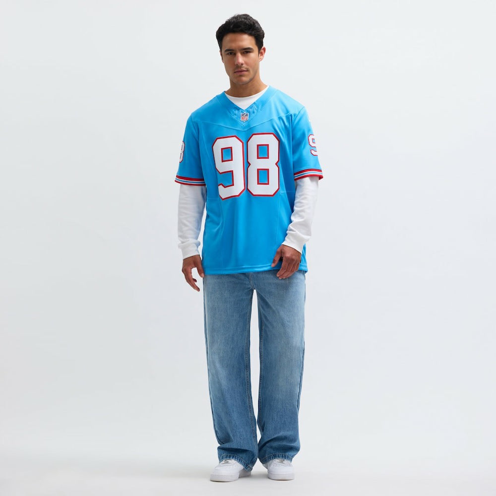 Jeffery Simmons Tennessee Titans Vapor F.U.S.E. Limited Jersey Light Blue | Nike for Sale