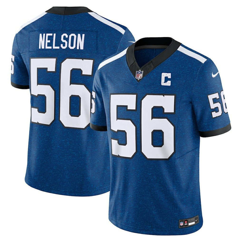 Quenton Nelson Indianapolis Colts Vapor F.U.S.E. Limited Jersey Blue | Nike for Sale