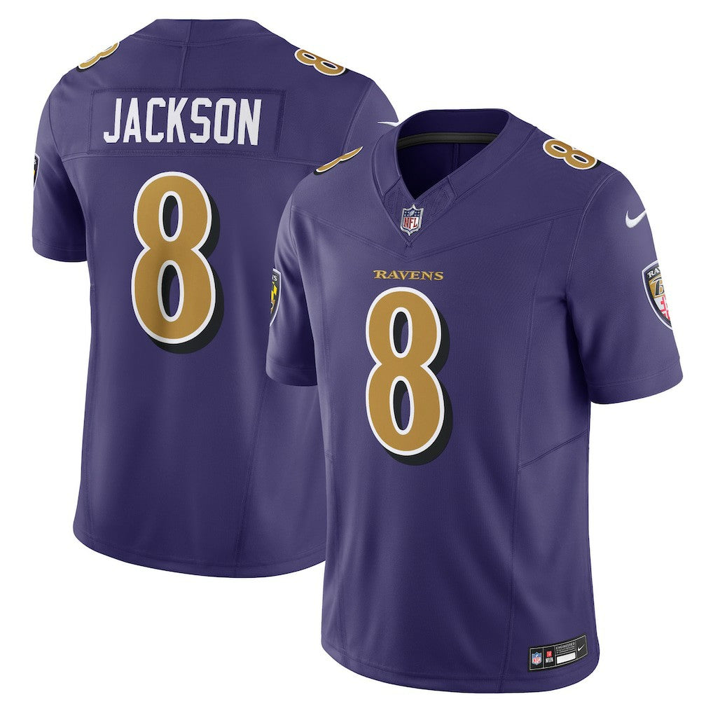 Lamar Jackson Baltimore Ravens Vapor F.U.S.E. Limited Jersey Purple | Nike for Sale