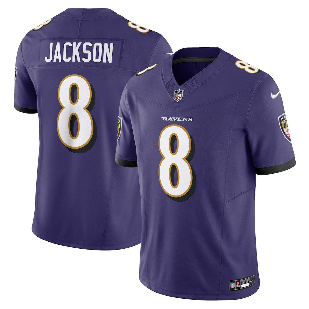 Lamar Jackson Baltimore Ravens Vapor F.U.S.E. Limited Jersey Purple | Nike for Sale