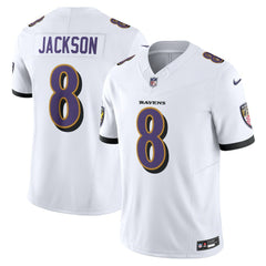 Lamar Jackson Baltimore Ravens Vapor F.U.S.E. Limited Jersey White | Nike for Sale