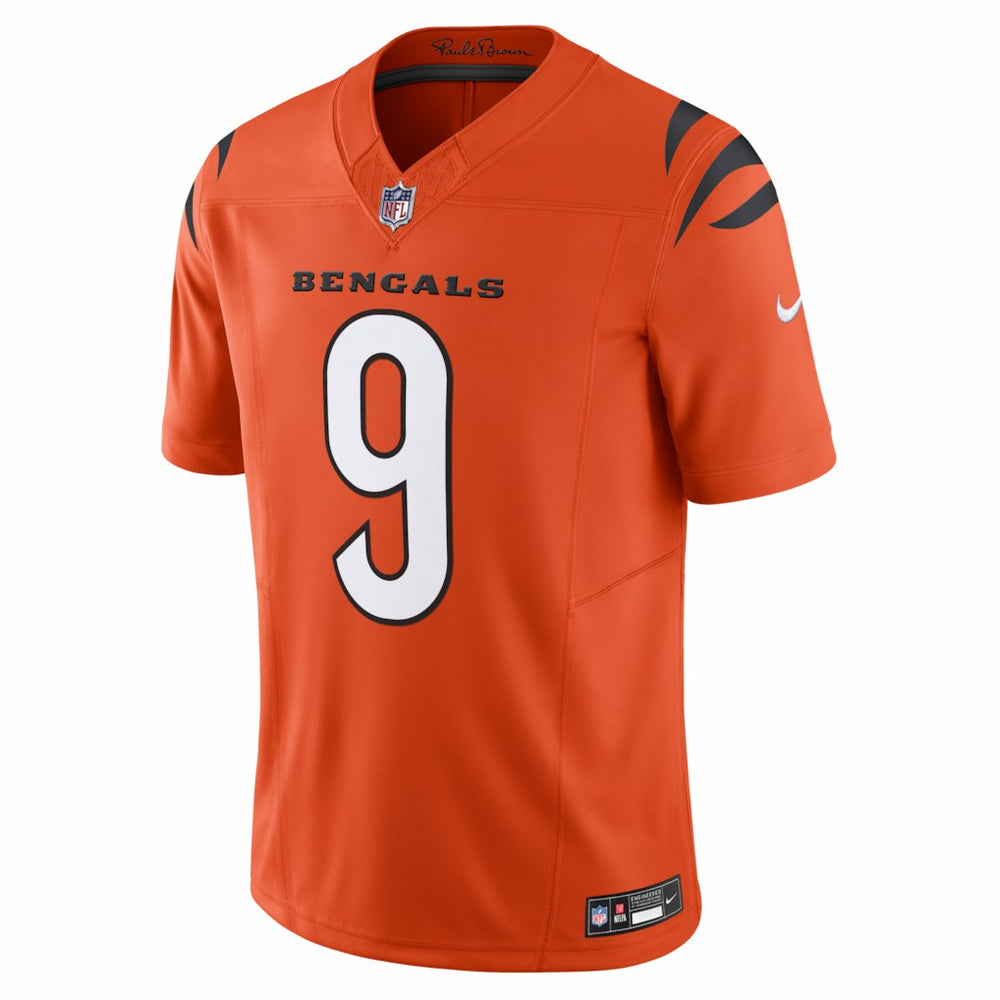 Joe Burrow Cincinnati Bengals Vapor F.U.S.E. Limited Jersey Orange | Nike for Sale