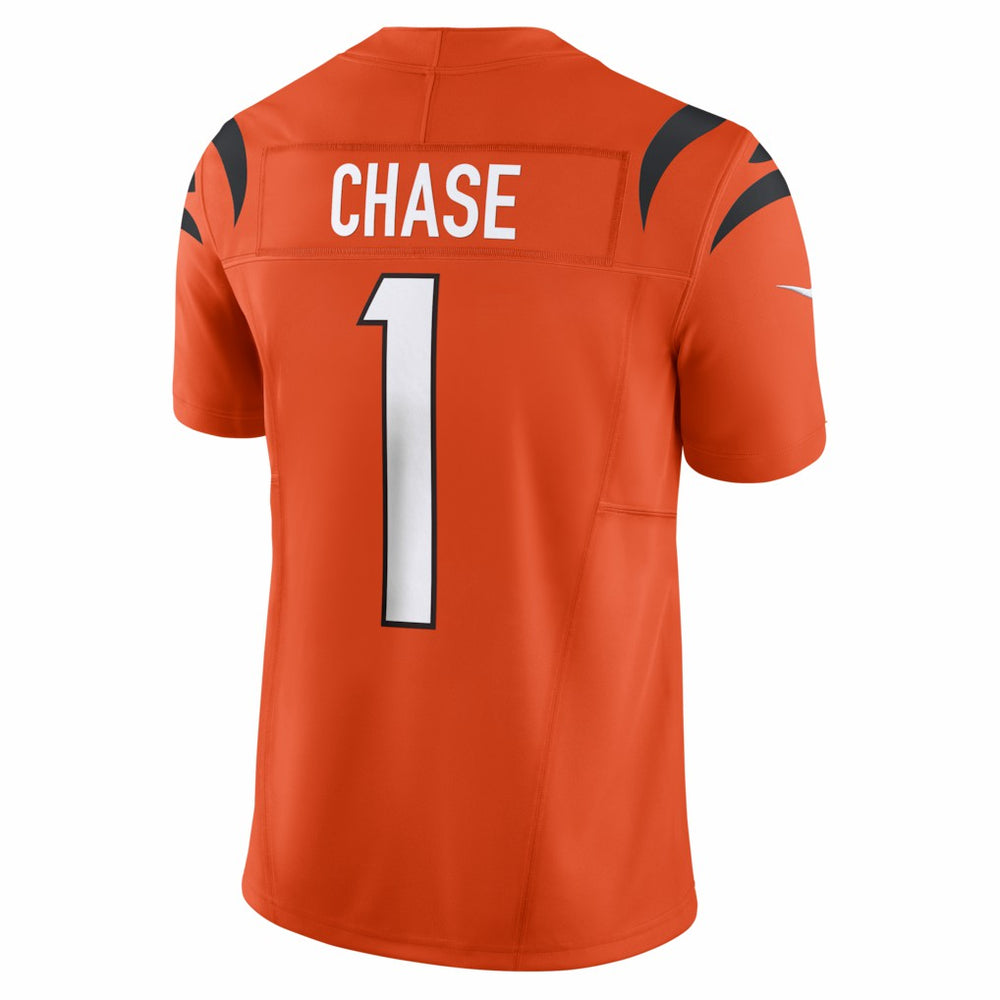 Ja'Marr Chase Cincinnati Bengals Vapor F.U.S.E. Limited Jersey Orange | Nike for Sale