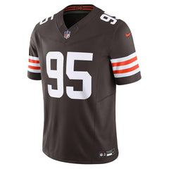 Myles Garrett Cleveland Browns Vapor F.U.S.E. Limited Jersey Brown | Nike for Sale
