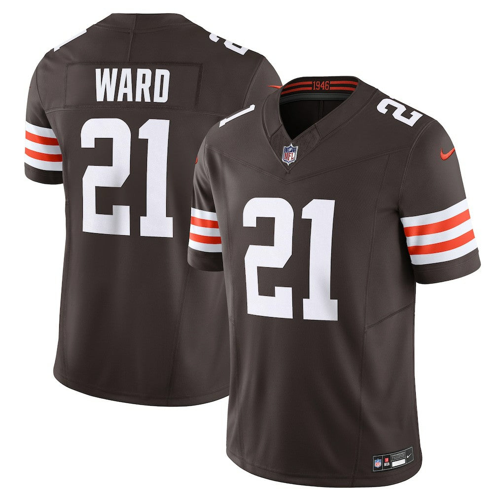 Denzel Ward Cleveland Browns Vapor F.U.S.E. Limited Jersey Brown | Nike for Sale