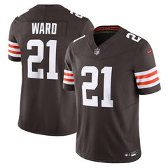 Denzel Ward Cleveland Browns Vapor F.U.S.E. Limited Jersey Brown | Nike for Sale