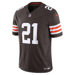 Denzel Ward Cleveland Browns Vapor F.U.S.E. Limited Jersey Brown | Nike for Sale