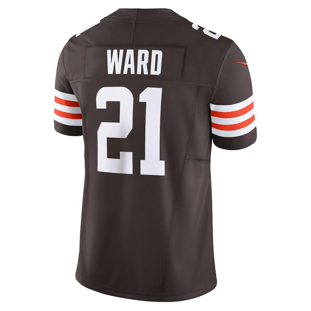Denzel Ward Cleveland Browns Vapor F.U.S.E. Limited Jersey Brown | Nike for Sale
