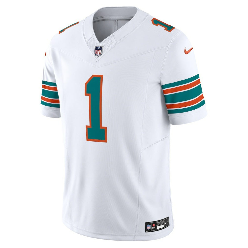Tua Tagovailoa Miami Dolphins Vapor F.U.S.E. Limited Jersey White | Nike for Sale