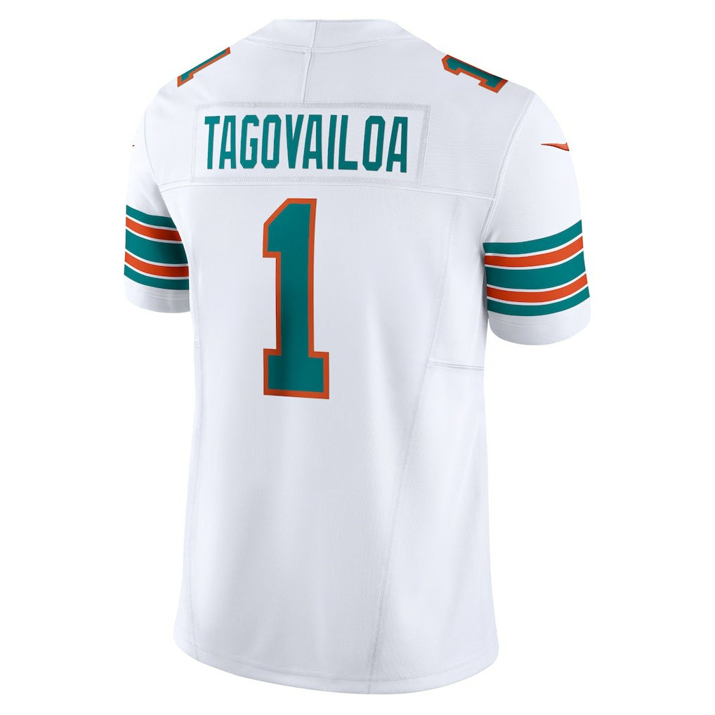 Tua Tagovailoa Miami Dolphins Vapor F.U.S.E. Limited Jersey White | Nike for Sale