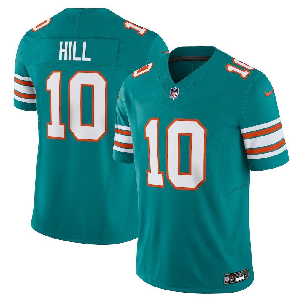 Tyreek Hill Miami Dolphins Vapor F.U.S.E. Limited Jersey Aqua | Nike for Sale