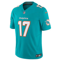 Jaylen Waddle Miami Dolphins Vapor F.U.S.E. Limited Jersey Aqua | Nike for Sale