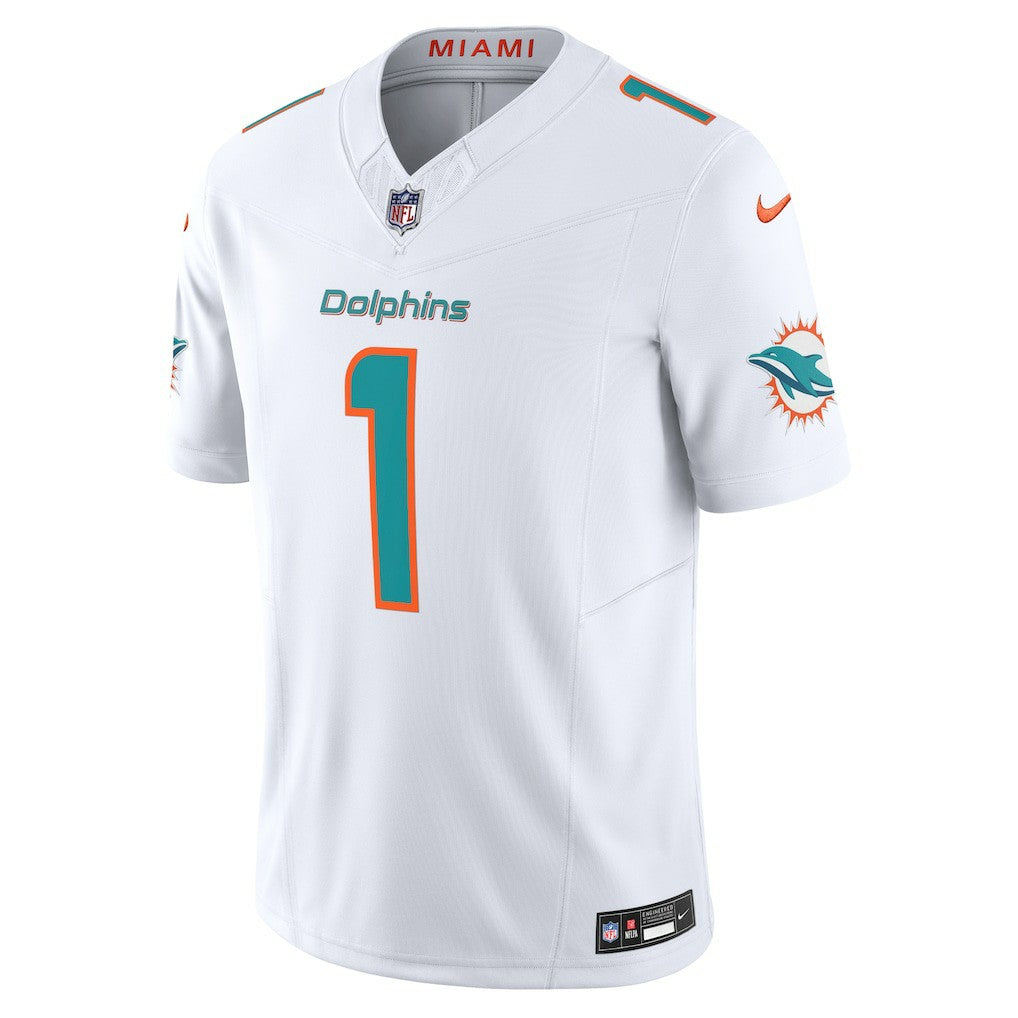 Tua Tagovailoa Miami Dolphins Vapor F.U.S.E. Limited Jersey White | Nike for Sale