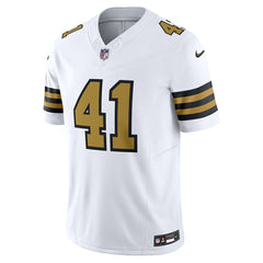 Alvin Kamara New Orleans Saints Alternate Vapor F.U.S.E. Limited Jersey White | Nike for Sale